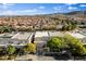 Charming two-story home featuring a two-car garage, well-manicured landscaping, and a beautiful mountain view backdrop at 5096 Thunder River Cir, Las Vegas, NV 89148
