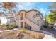 Charming condo features multiple levels and well-maintained landscaping in a serene setting at 5710 E Tropicana Ave # 2122, Las Vegas, NV 89122