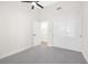 Bedroom with vaulted ceiling, closet, and carpet at 6961 Emerald Springs Ln, Las Vegas, NV 89113