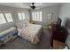Bright bedroom with shuttered windows, offering soft light and an airy feel at 10071 Lemon Valley Ave, Las Vegas, NV 89147