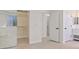 Primary bedroom with ensuite bathroom and closet at 10809 Clarion Ln, Las Vegas, NV 89134