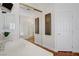 Bathroom with a large mirror and vanity with a white countertop at 11369 Rancho Villa Verde Pl, Las Vegas, NV 89138