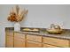 Close-up of kitchen featuring granite counters and cabinets with ample counter space at 11369 Rancho Villa Verde Pl, Las Vegas, NV 89138