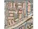 Aerial view of a condo community with red roofs, lush landscaping, and walking paths at 1455 E Katie Ave # K14, Las Vegas, NV 89119
