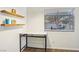 Bedroom featuring a small desk and a large window providing natural light at 2128 Petersham Ct # C, Las Vegas, NV 89108