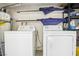 Practical laundry area equipped with a washer and dryer at 2128 Petersham Ct # C, Las Vegas, NV 89108