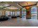 Spacious event space with large windows, elegant chandeliers, and ample seating for gatherings at 2209 Glenbrook Way, Las Vegas, NV 89117