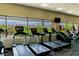 Bright fitness center with modern treadmills and stunning views of the surrounding landscape at 2209 Glenbrook Way, Las Vegas, NV 89117