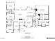 Detailed floor plan showcasing layout with bedrooms, bathrooms, kitchen, and living spaces at 2209 Glenbrook Way, Las Vegas, NV 89117