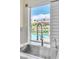 Kitchen sink with a view of the backyard pool, offering a glimpse of outdoor leisure at 2209 Glenbrook Way, Las Vegas, NV 89117