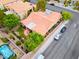 Charming single-story home with a well-maintained yard, landscaping, and a private backyard at 2383 Rainswept Ave, Henderson, NV 89052