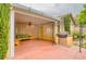 A covered patio with a ceiling fan, outdoor furniture, and a grill at 2383 Rainswept Ave, Henderson, NV 89052