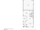 Detailed floor plan showcasing the layout of the home's first floor, including the kitchen, living room, and garage at 2606 Marvel Astoria St, Henderson, NV 89044