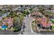Beautiful neighborhood with mature landscaping at 2771 S Buffalo Dr, Las Vegas, NV 89117
