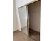 This closet boasts mirrored doors and ample storage space for clothing and accessories at 2839 Kensington St, Las Vegas, NV 89156