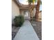 Inviting front porch with desert landscaping at 2839 Kensington St, Las Vegas, NV 89156