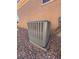 Energy-efficient AC unit on a gravel base at 2925 Big Green Ln, Las Vegas, NV 89134