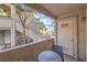 Inviting patio area with table and chairs, perfect for outdoor enjoyment at 3058 Tarpon Dr # 103, Las Vegas, NV 89120