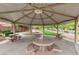 Community park featuring picnic tables and a shaded gazebo at 3636 Gainsville St, Las Vegas, NV 89129