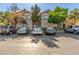 The property has a spacious parking area for residents and guests at 3845 Wiggins Bay St # 202, Las Vegas, NV 89129