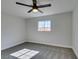 Bedroom with window, gray carpet and white walls at 4360 El Tovar Rd, Las Vegas, NV 89115