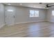 Entryway with wood flooring and a well-lit view from the front door at 4360 El Tovar Rd, Las Vegas, NV 89115