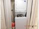 Stackable washer and dryer at 4663 Sand Creek Ave, Las Vegas, NV 89103