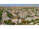 Expansive aerial view of a well-planned community with mountain backdrop at 504 Painted Cloud Pl, Las Vegas, NV 89144