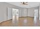 Second view of the living room, showcasing tile floors, neutral colors, and natural light at 6150 Bunker Commons Ct, Las Vegas, NV 89108