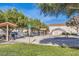 Community playground with picnic tables and green space at 6420 Extreme Shear Ave # 102, Henderson, NV 89011