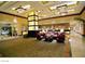 Inviting lobby area with ample seating and a view to the entrance at 125 E Harmon Ave # 318, Las Vegas, NV 89109