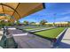 Active lifestyle community offering bocce ball courts and shaded seating areas for residents to enjoy fun competition at 1564 Fieldbrook St, Henderson, NV 89052