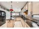 Spacious kitchen featuring a center island, stainless steel appliances, and a great view at 2110 King Mesa Dr, Henderson, NV 89012