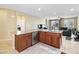 Modern kitchen with granite countertops, stainless steel dishwasher, and an open layout at 2128 Delmar Farms Ct, Laughlin, NV 89029