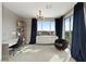 Stylish office area with modern decor and a beautiful outdoor view at 2153 King Crest Ct, Henderson, NV 89052