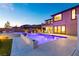 Wide shot of a pool featuring an in-ground spa at 2153 King Crest Ct, Henderson, NV 89052