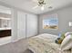 Bright bedroom with view, featuring a large closet and modern design at 220 Villa Borghese St, Las Vegas, NV 89138