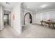 Open bedroom with an archway and a view of the surrounding landscape at 220 Villa Borghese St, Las Vegas, NV 89138