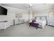Comfortable bedroom featuring plush carpeting, modern furnishings, and a serene atmosphere at 220 Villa Borghese St, Las Vegas, NV 89138