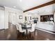 Bright dining area features hardwood floors, modern decor, and an open floor plan at 220 Villa Borghese St, Las Vegas, NV 89138