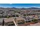 Overhead view of a large neighborhood with diverse rooftops and street layout at 242 Polaris Ridge Ave, Henderson, NV 89011