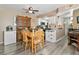 Inviting dining area featuring a wooden table set and a hutch for added storage and charm at 3550 Bay Sands Dr # 1003, Laughlin, NV 89029