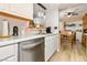 Bright kitchen featuring a stainless steel dishwasher and sink area with pendant lighting at 3550 Bay Sands Dr # 1003, Laughlin, NV 89029