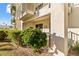Exterior view of patio with private access and green landscaping at 3550 Bay Sands Dr # 1003, Laughlin, NV 89029