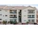 Condominium building with stairs leading to the units and desert landscaping at 3550 Bay Sands Dr # 2101, Laughlin, NV 89029