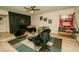 Living room with a foosball table and basketball game at 3789 Heritage Ave, Las Vegas, NV 89121