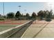 Outdoor tennis courts offering a great recreational amenity on a sunny day at 3789 Heritage Ave, Las Vegas, NV 89121