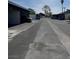 Street view of the community garages and parking, sunny day, clear sky at 4016 Edgeford Pl, Las Vegas, NV 89102