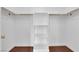 Walk-in closet with shelving and rods at 4029 Ricebird Way, North Las Vegas, NV 89084