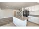 Open-concept kitchen has a large island for cooking, dining, and gatherings at 4889 W Montara Cir, Las Vegas, NV 89121